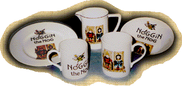 A sample of the Cosmo Place Studios Noggin the Nog range